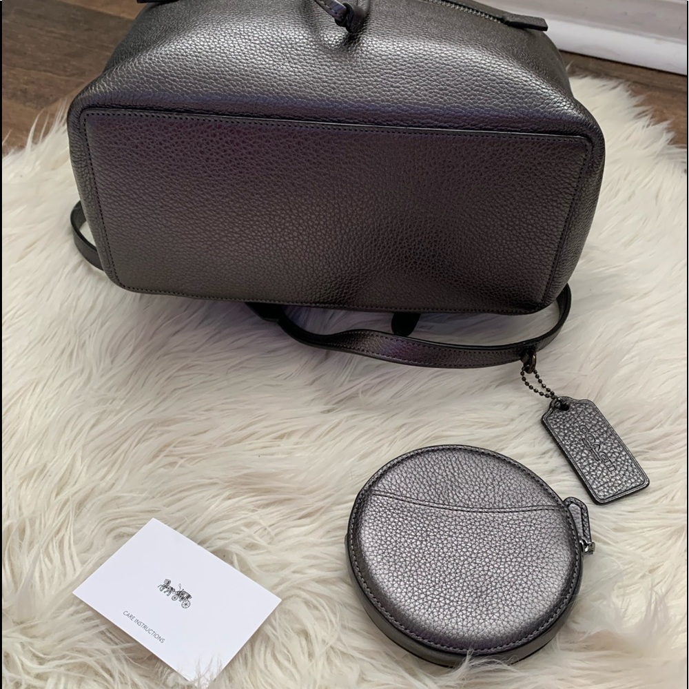 NWT ❤️Coach Evie Backpack with Round Card Case. - Picture 10 of 12